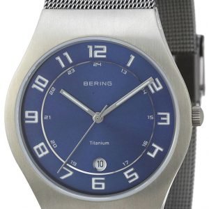 Bering Titanium 11937-078 Kello Sininen / Titaani