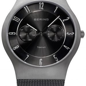 Bering Titanium 11939-077 Kello Musta / Titaani