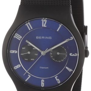 Bering Titanium 11939-078 Kello Sininen / Titaani