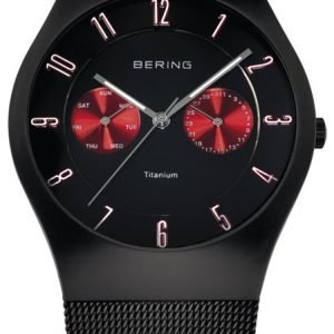 Bering Titanium 11939-229 Kello Musta / Titaani