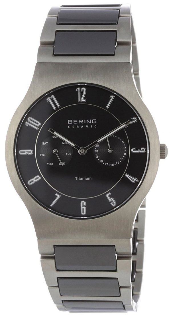 Bering Titanium 11939-772 Kello Musta / Titaani