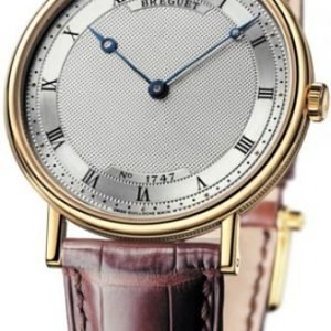 Breguet Classique 5157ba-11-9v6 Kello Hopea / Nahka