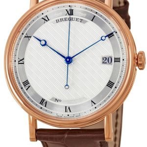 Breguet Classique 5177br-12-9v6 Kello Hopea / Nahka