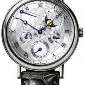 Breguet Classique 5327bb-1e-9v6 Kello Hopea / Nahka