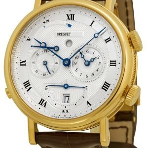 Breguet Classique 5707ba-12-9v6 Kello Hopea / Nahka