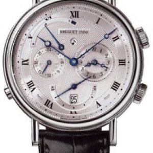 Breguet Classique 5707bb-12-9v6 Kello Hopea / Nahka