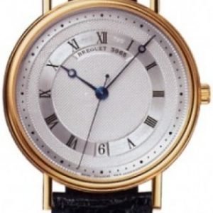 Breguet Classique 5930ba-12-986 Kello Hopea / Nahka