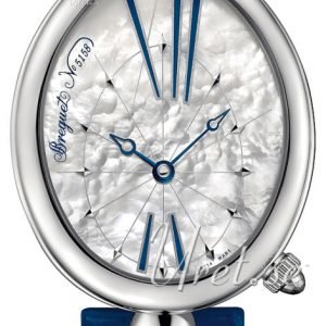 Breguet Reine De Naples 8967st-51-986 Kello Valkoinen / Nahka