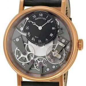 Breguet Tradition 7057br-G9-9w6 Kello Luurankokello / Nahka