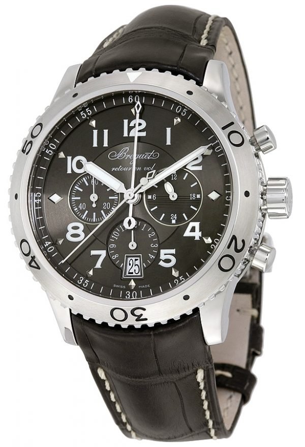 Breguet Type Xxi 3810st-92-9zu Kello Ruskea / Nahka