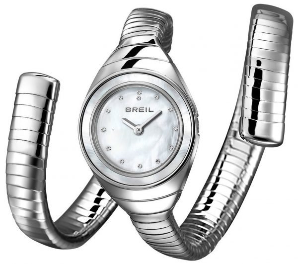 Breil Dress Tw1052 Kello Valkoinen / Teräs