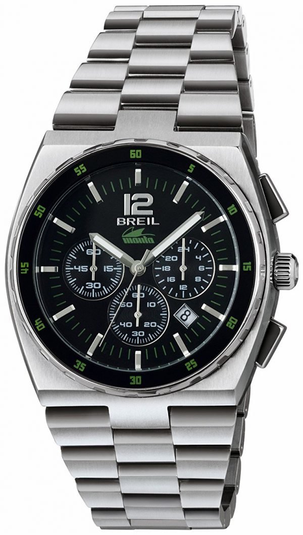 Breil Manta Tw1542 Kello Musta / Teräs