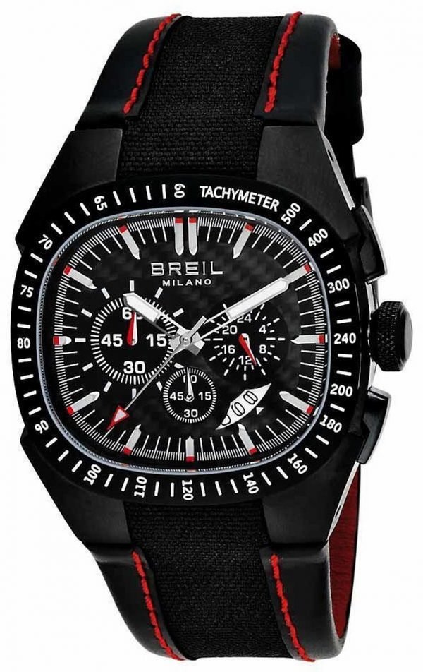 Breil Milano Bw0307 Kello Musta / Tekstiili