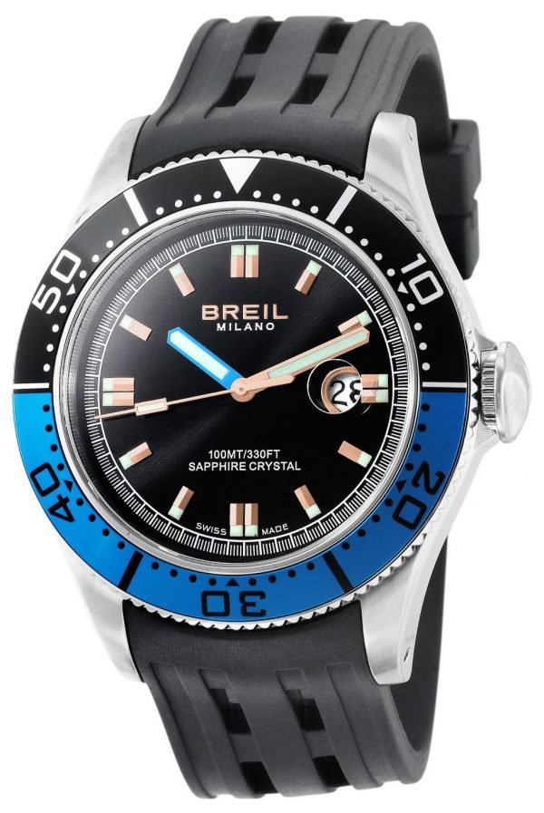 Breil Milano Bw0400 Kello Musta / Kumi