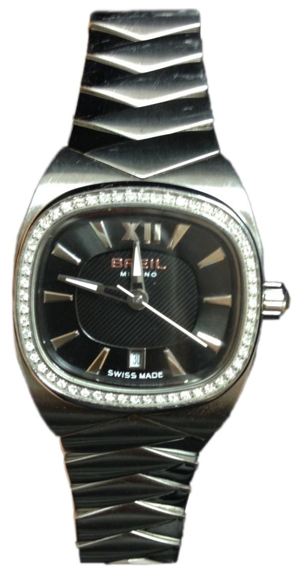 Breil Milano Bw0421 Kello Musta / Teräs