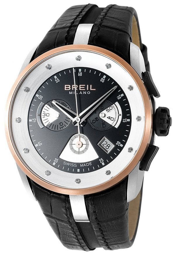 Breil Milano Bw0430 Kello Musta / Nahka