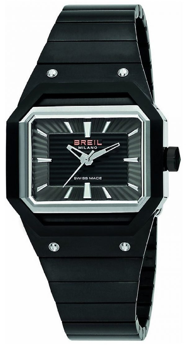 Breil Milano Bw0441 Kello Musta / Teräs