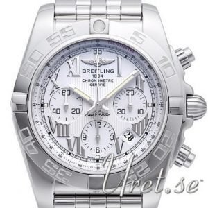 Breitling Chronomat 44 Ab011012-G676-375a Kello Hopea / Teräs