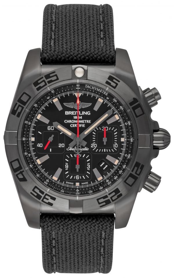 Breitling Chronomat 44 Blacksteel Mb0111c3-Be35-109w-M20basa.1 Kello