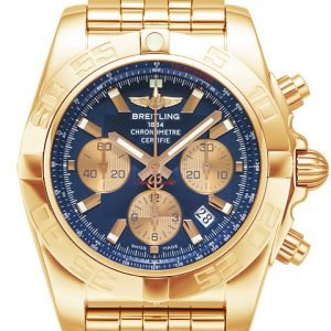 Breitling Chronomat 44 Hb011012-C790-375h Kello Sininen / 18k