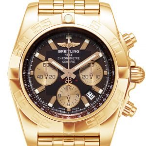 Breitling Chronomat 44 Hb011012-Q576-375h Kello Ruskea / 18k