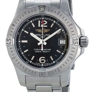 Breitling Colt 33 A7738811-Bd46-175a Kello Musta / Teräs