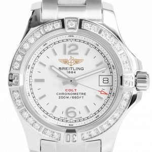 Breitling Colt 33 A7738853-G793-175a Kello Hopea / Teräs