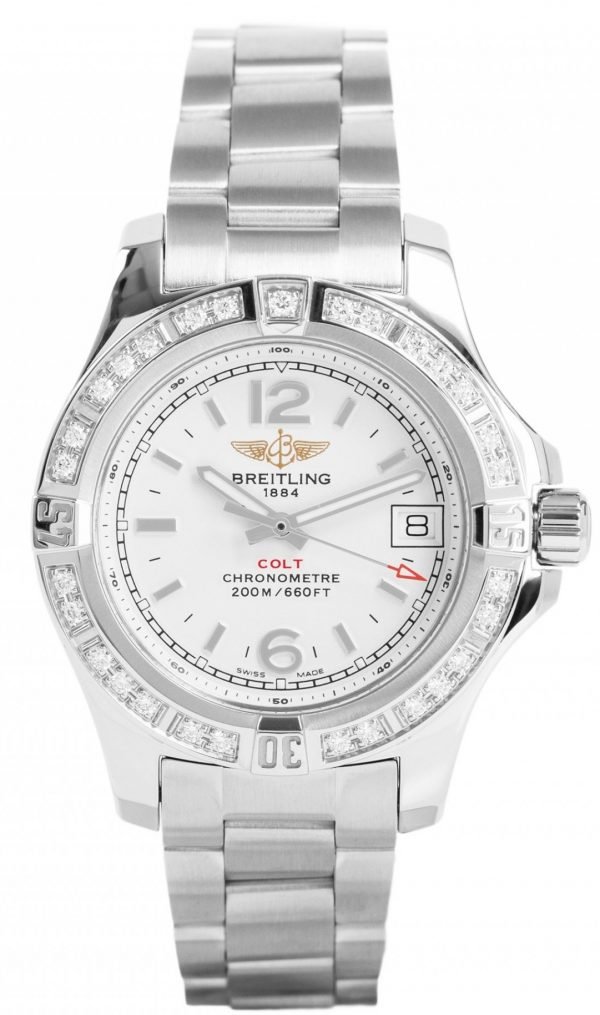 Breitling Colt 33 A7738853-G793-175a Kello Hopea / Teräs