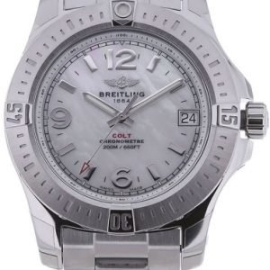 Breitling Colt 36 A7438911-A772-178a Kello Hopea / Teräs