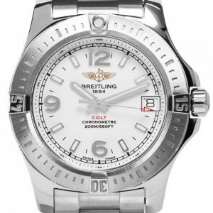 Breitling Colt 36 A7438911-G803-178a Kello Hopea / Teräs