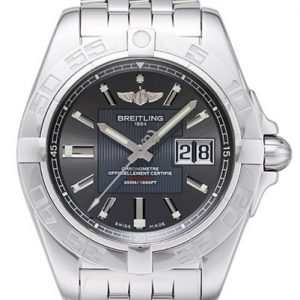 Breitling Galactic 41 A49350l2-F549-366a Kello Harmaa / Teräs