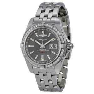 Breitling Galactic 41 A49350la-F549-366a Kello Harmaa / Teräs