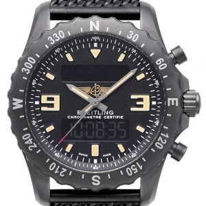 Breitling M7836622-Bd39-159m Kello Musta / Teräs