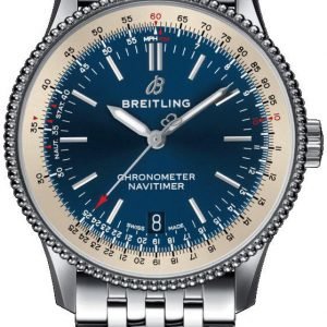 Breitling Navitimer 01 A17325211c1a1 Kello Sininen / Teräs