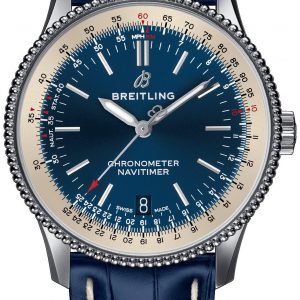 Breitling Navitimer 01 A17325211c1p1 Kello Sininen / Nahka