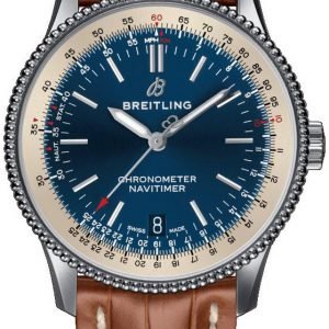 Breitling Navitimer 01 A17325211c1p2 Kello Sininen / Nahka