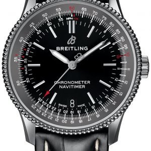 Breitling Navitimer 01 A17325241b1p1 Kello Musta / Nahka