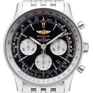 Breitling Navitimer 01 Ab012012-Bb01-447a Kello Musta / Teräs