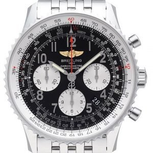 Breitling Navitimer 01 Ab012012-Bb02-447a Kello Musta / Teräs