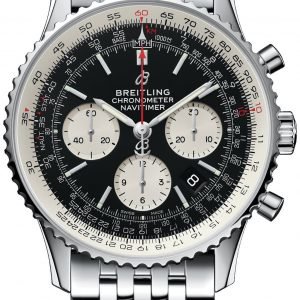 Breitling Navitimer 01 Ab0121211b1a1 Kello Musta / Teräs