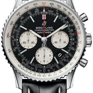 Breitling Navitimer 01 Ab0121211b1p1 Kello Musta / Nahka