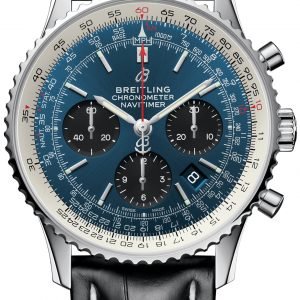 Breitling Navitimer 01 Ab0121211c1p1 Kello Sininen / Nahka