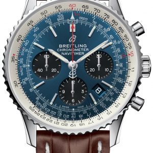 Breitling Navitimer 01 Ab0121211c1p2 Kello Sininen / Nahka