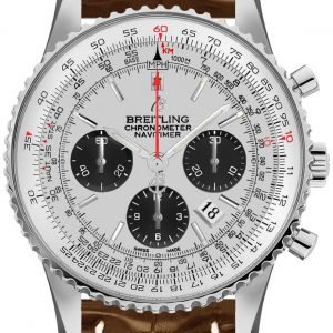 Breitling Navitimer 01 Ab0121211g1p1 Kello Hopea / Nahka