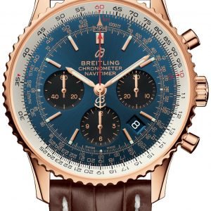 Breitling Navitimer 01 Rb0121211c1p2 Kello Sininen / Nahka