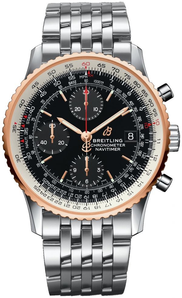 Breitling Navitimer 01 U13324211b1a1 Kello Musta / Teräs