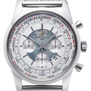 Breitling Transocean Chronograph Unitime Ab0510u0.A732.152a Kello