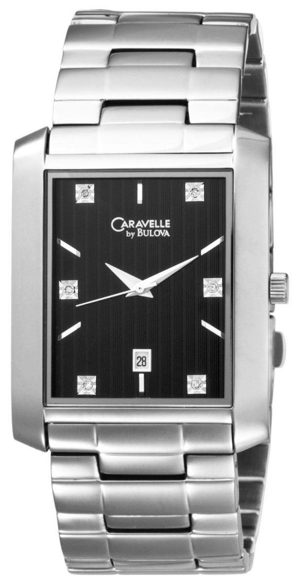 Bulova 43d003 Kello Musta / Teräs