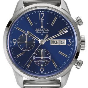 Bulova 63c117 Kello Sininen / Teräs