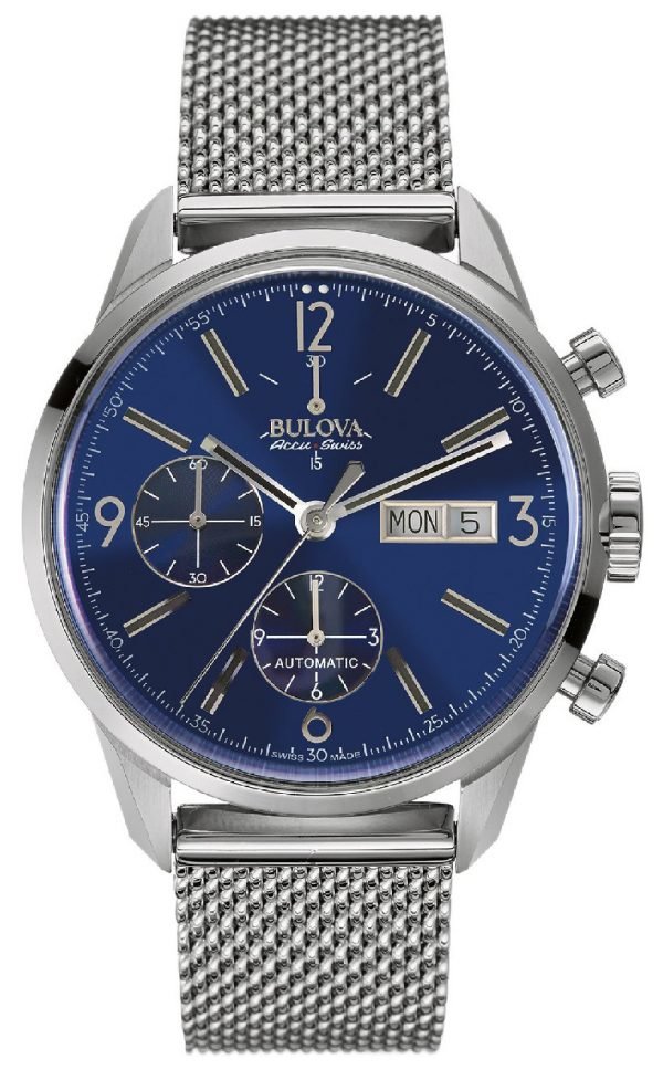 Bulova 63c117 Kello Sininen / Teräs